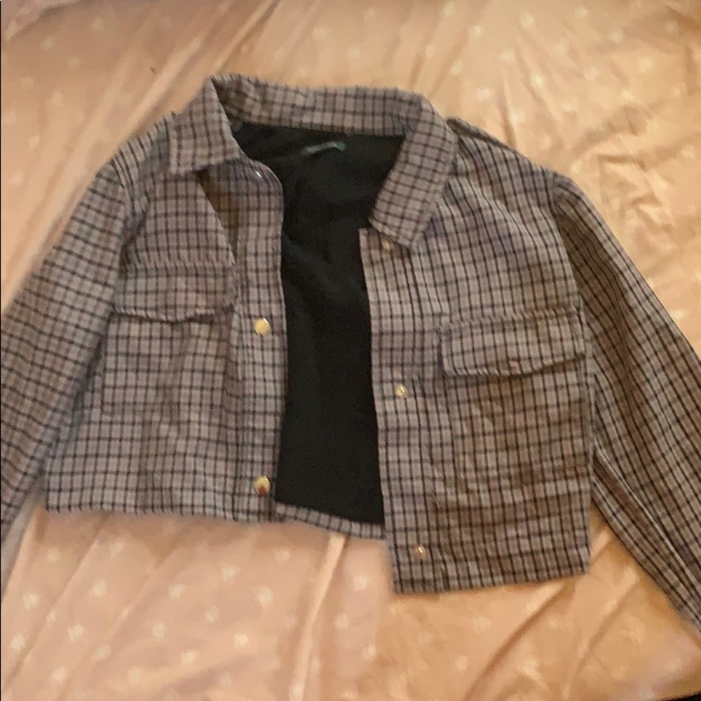 Plaid jacket